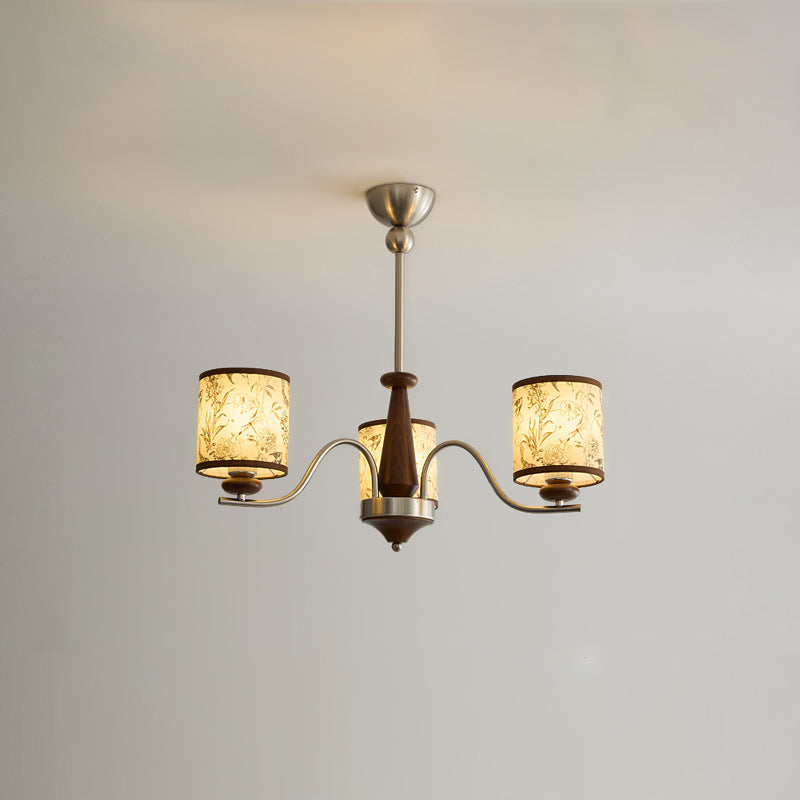 Contemporary Cylindrical Chandelier