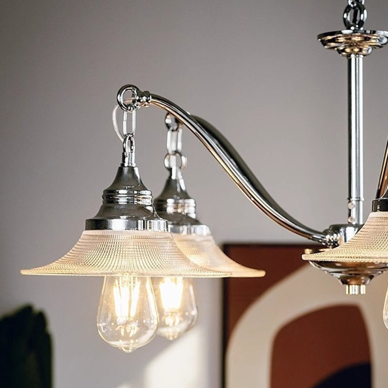 Contemporary Saucer Chandelier