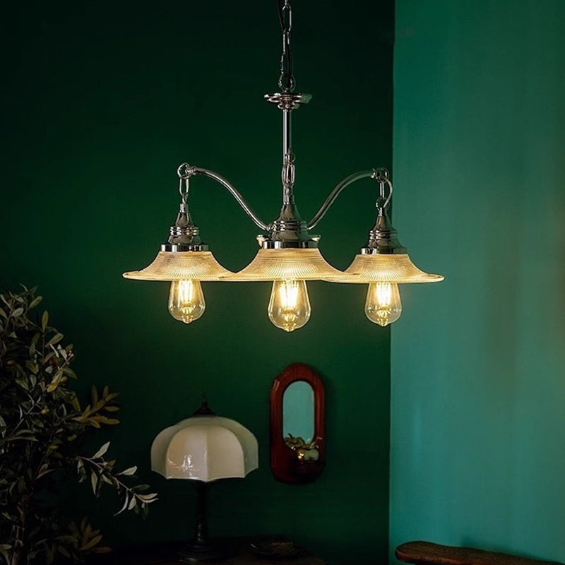 Contemporary Saucer Chandelier