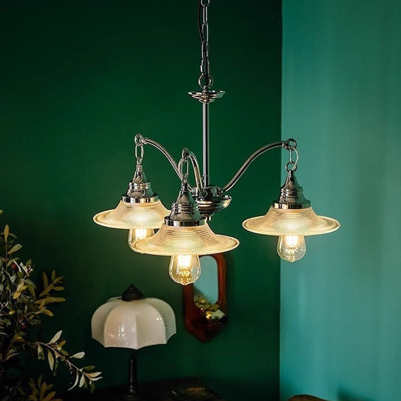 Contemporary Saucer Chandelier