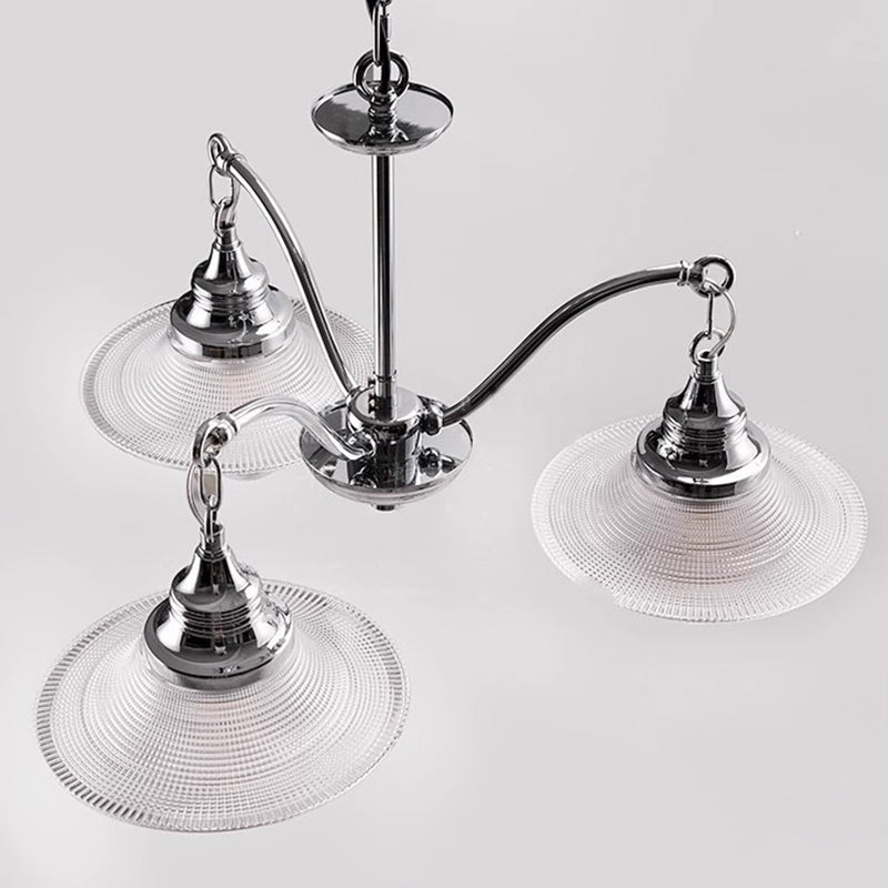 Contemporary Saucer Chandelier