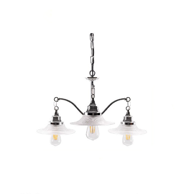 Contemporary Saucer Chandelier