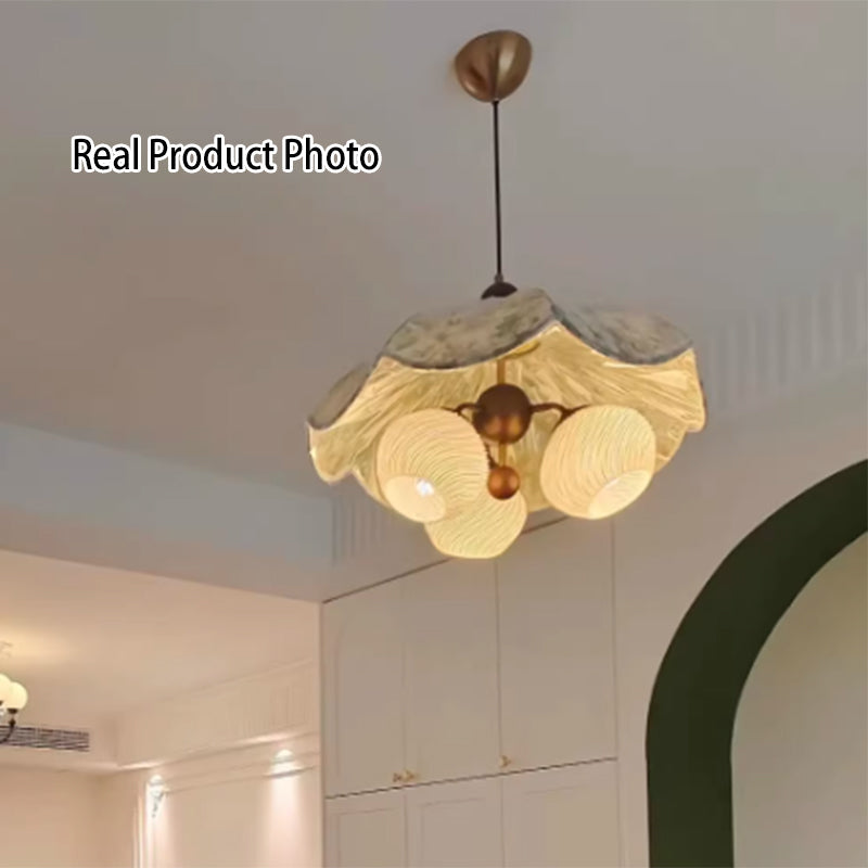 Traditional Flower Pendant Light