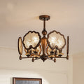 Traditional Lotus Leaf Chandelier
