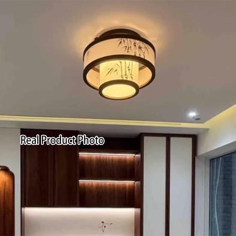 Traditional Cylindrical Ceiling Light