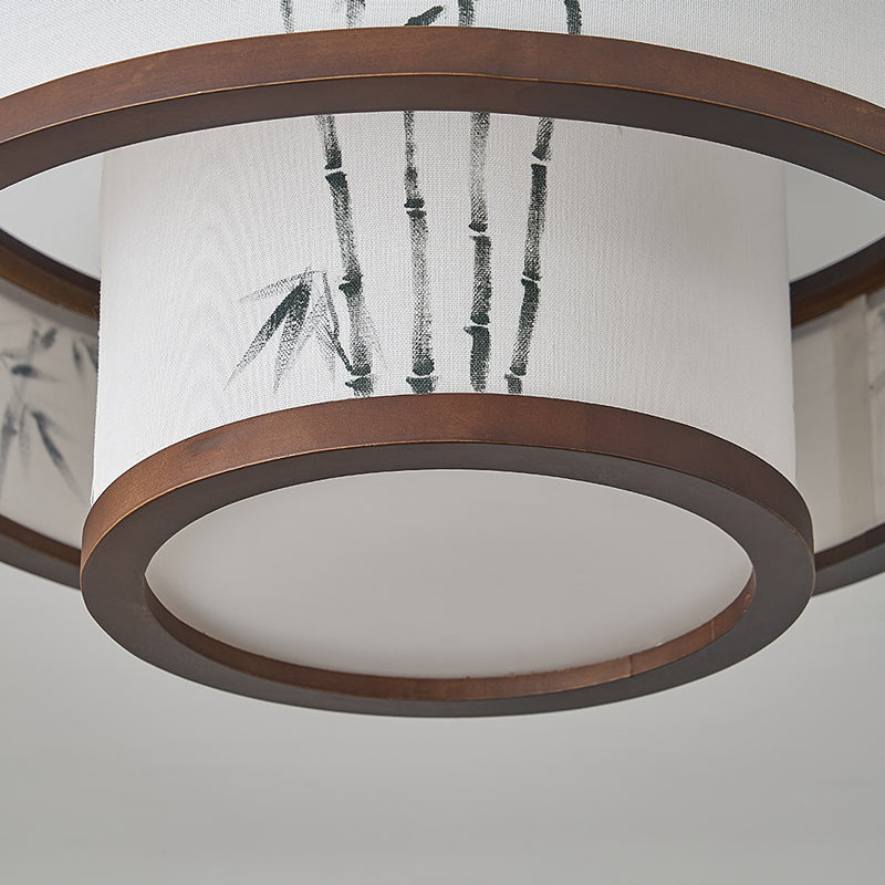 Traditional Cylindrical Ceiling Light
