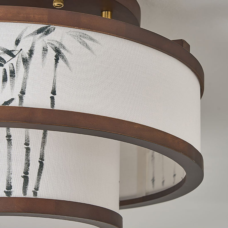 Traditional Cylindrical Ceiling Light