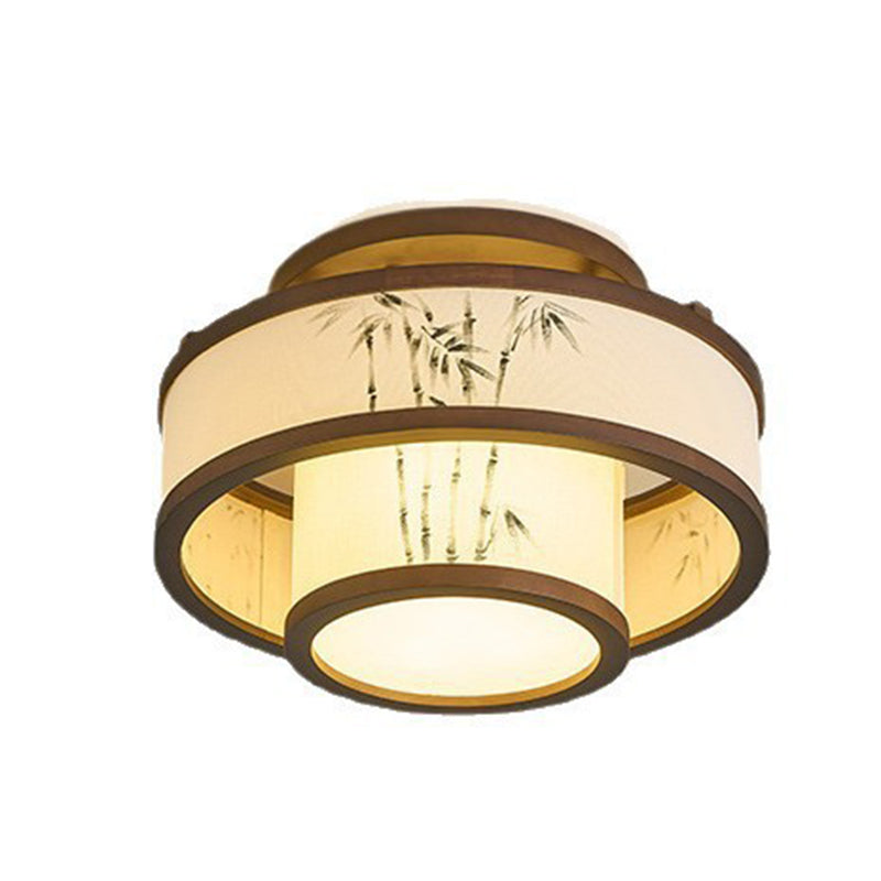 Traditional Cylindrical Ceiling Light