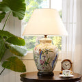 Traditional Flower Table Lamp