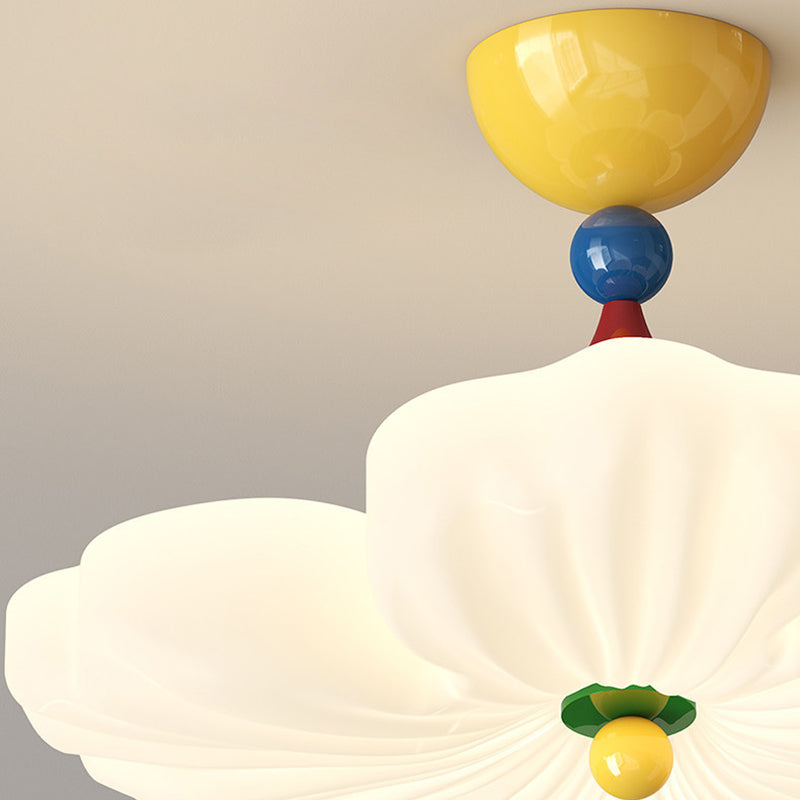 Contemporary Flower Ceiling Light