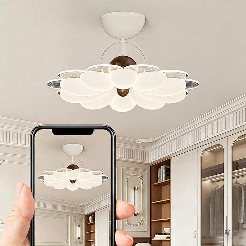 Contemporary Flower Ceiling Light