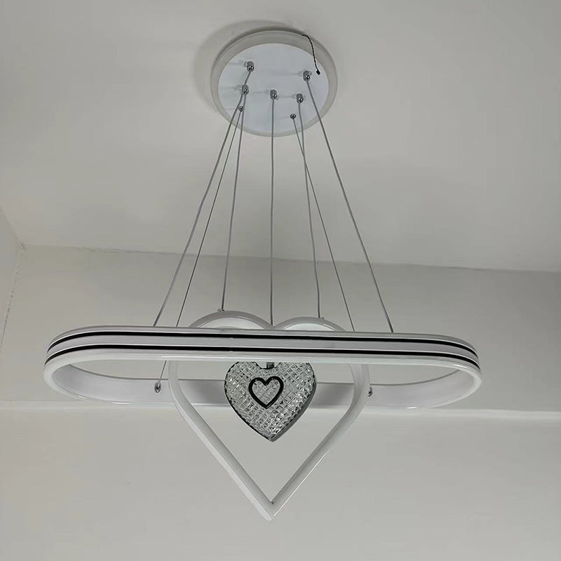 Contemporary Oval Chandelier