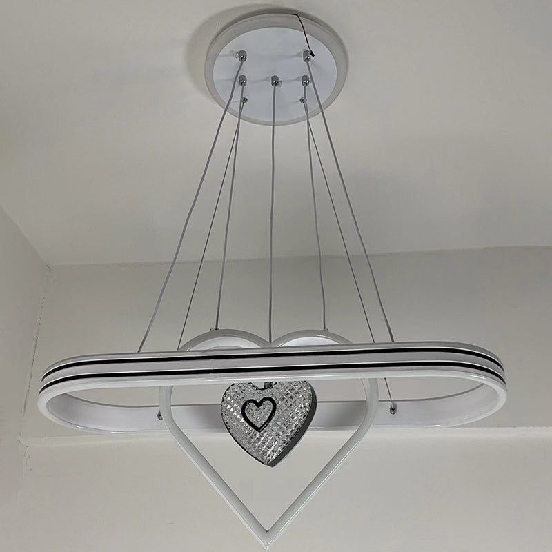Contemporary Oval Chandelier