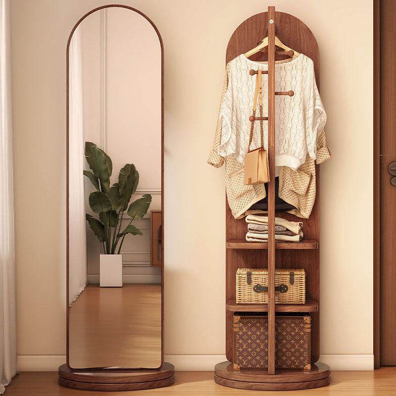 Minimalist Oval Floor Mirror