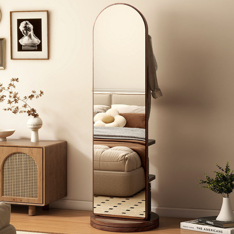 Minimalist Oval Floor Mirror