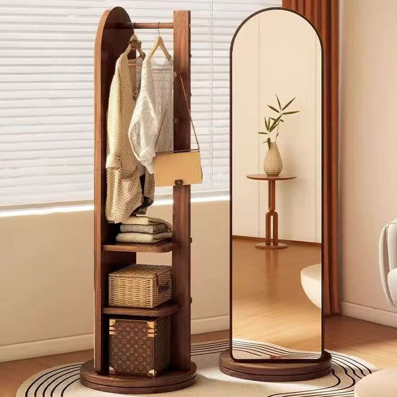Minimalist Oval Floor Mirror
