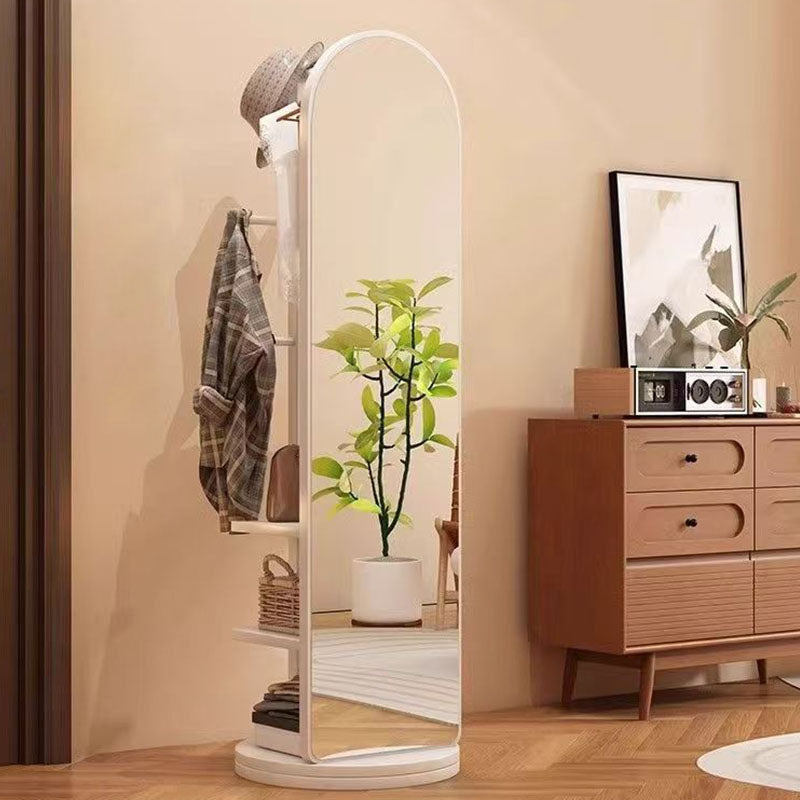 Minimalist Oval Floor Mirror