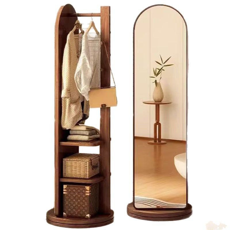 Minimalist Oval Floor Mirror