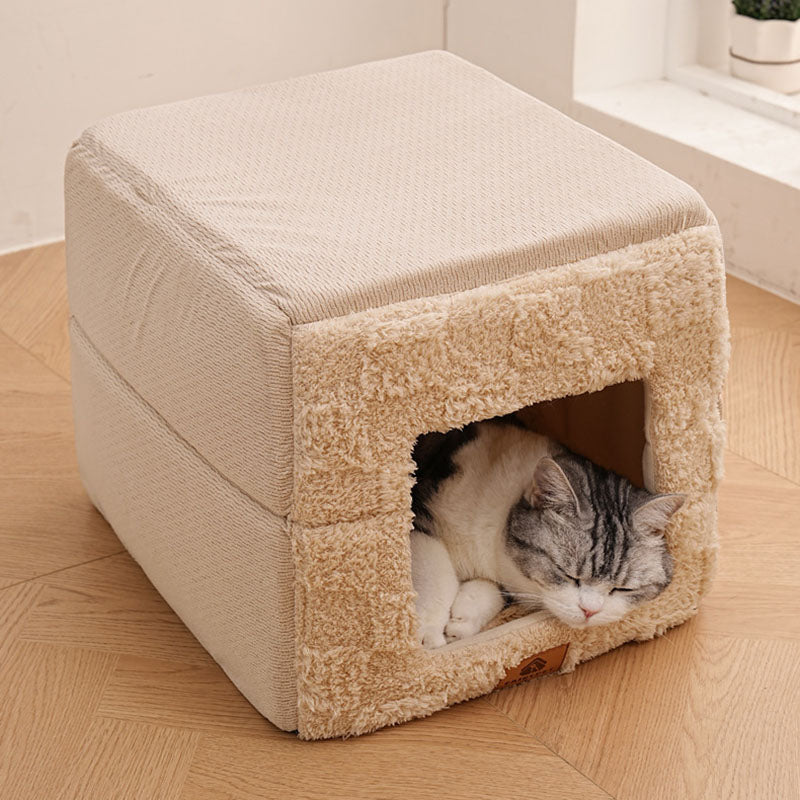 Minimalist Square Cat Bed