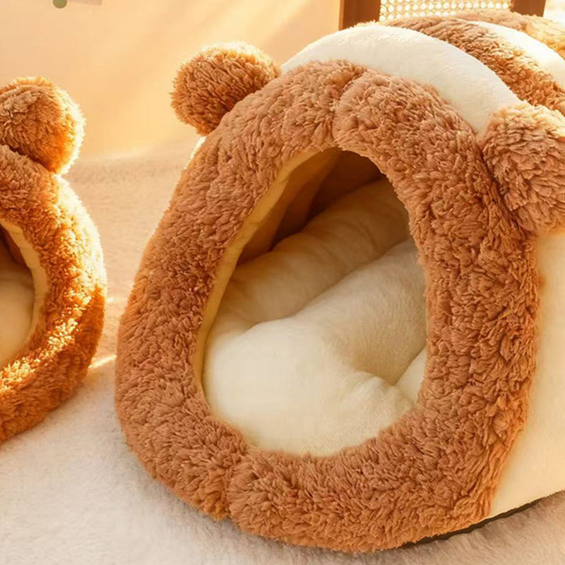 Contemporary Bear Cat Bed