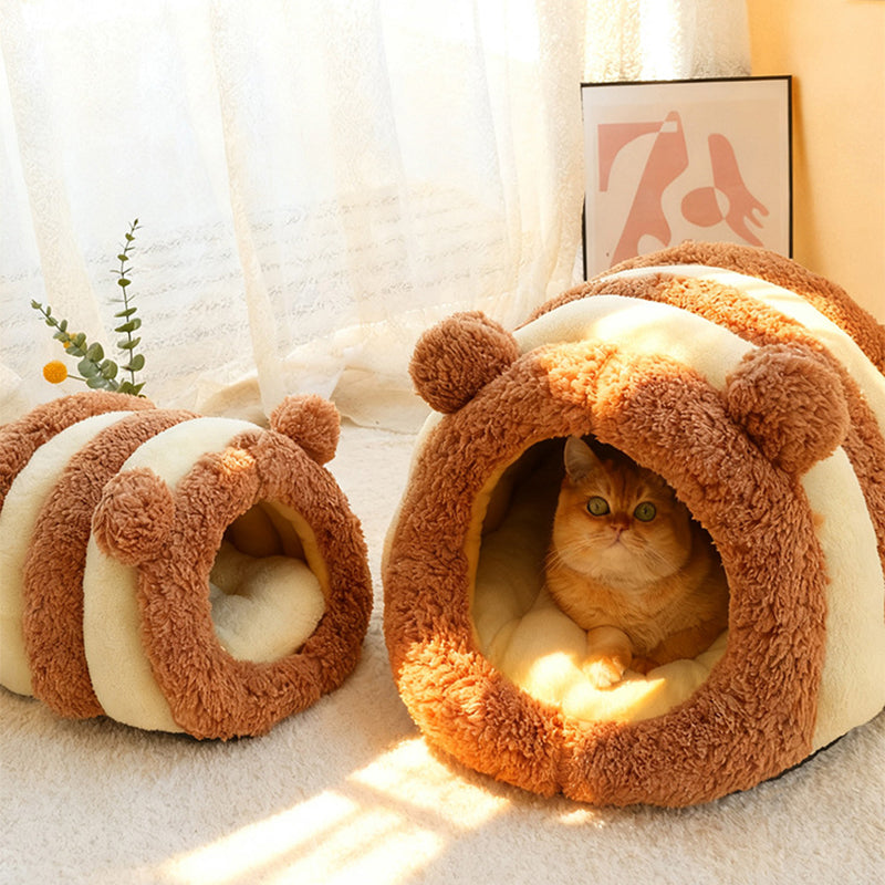 Contemporary Bear Cat Bed
