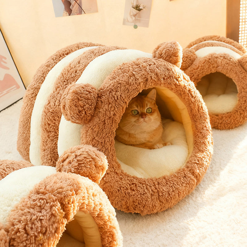 Contemporary Bear Cat Bed