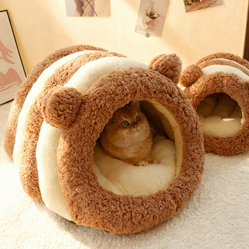 Contemporary Bear Cat Bed