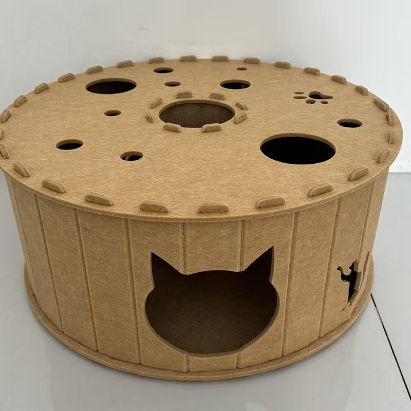 Contemporary Round Cat Bed