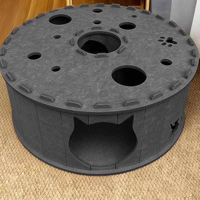 Contemporary Round Cat Bed