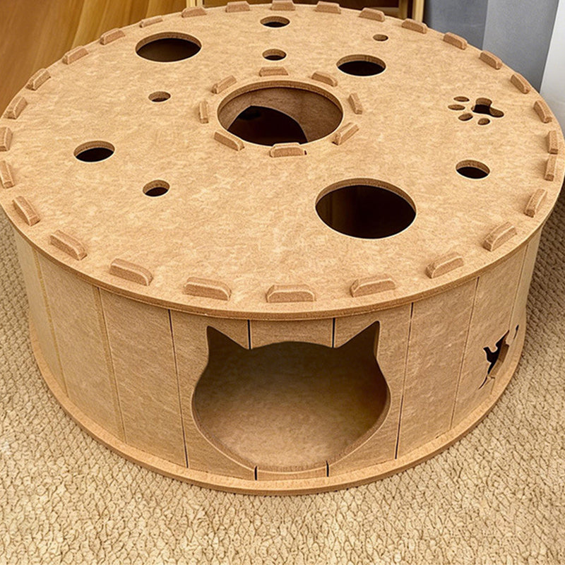 Contemporary Round Cat Bed
