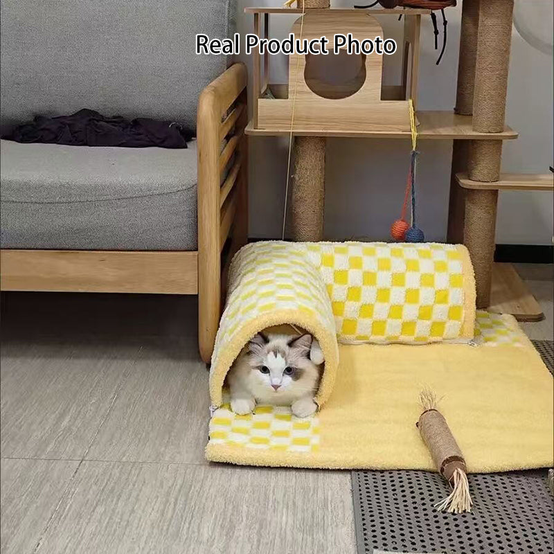 Contemporary Square Cat Bed
