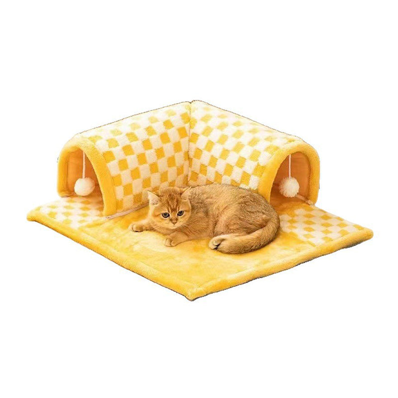 Contemporary Square Cat Bed