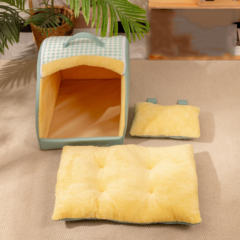 Minimalist Rectangular Cat Bed
