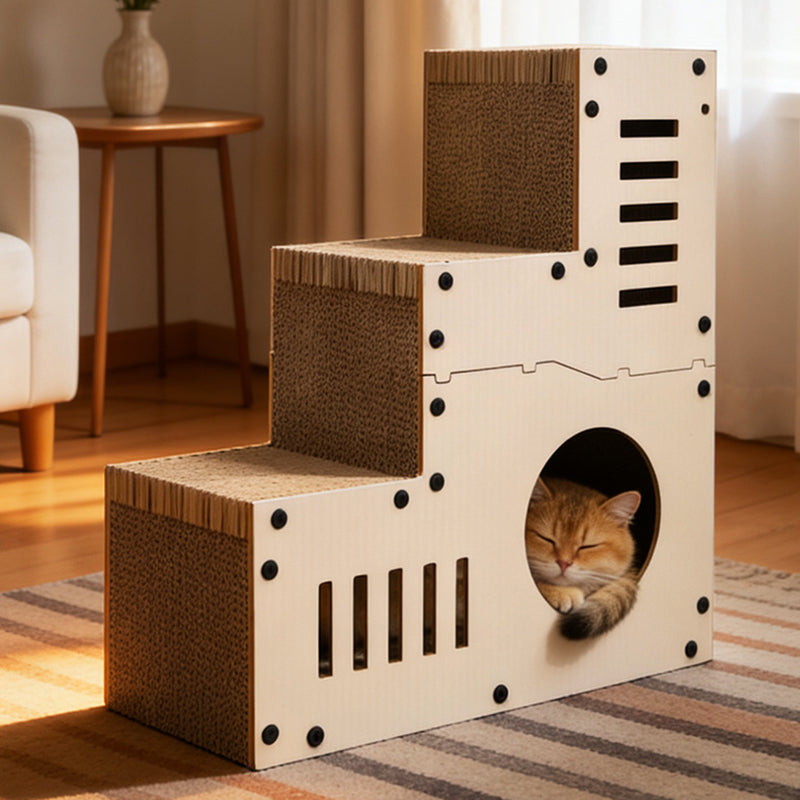 Minimalist Rectangular Cat Bed