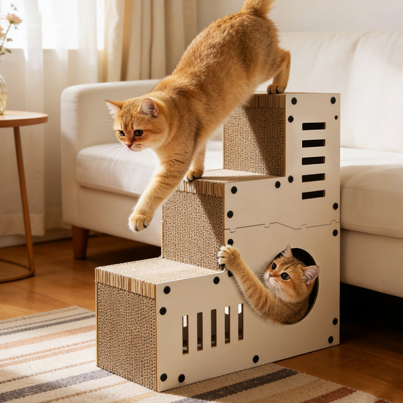 Minimalist Rectangular Cat Bed