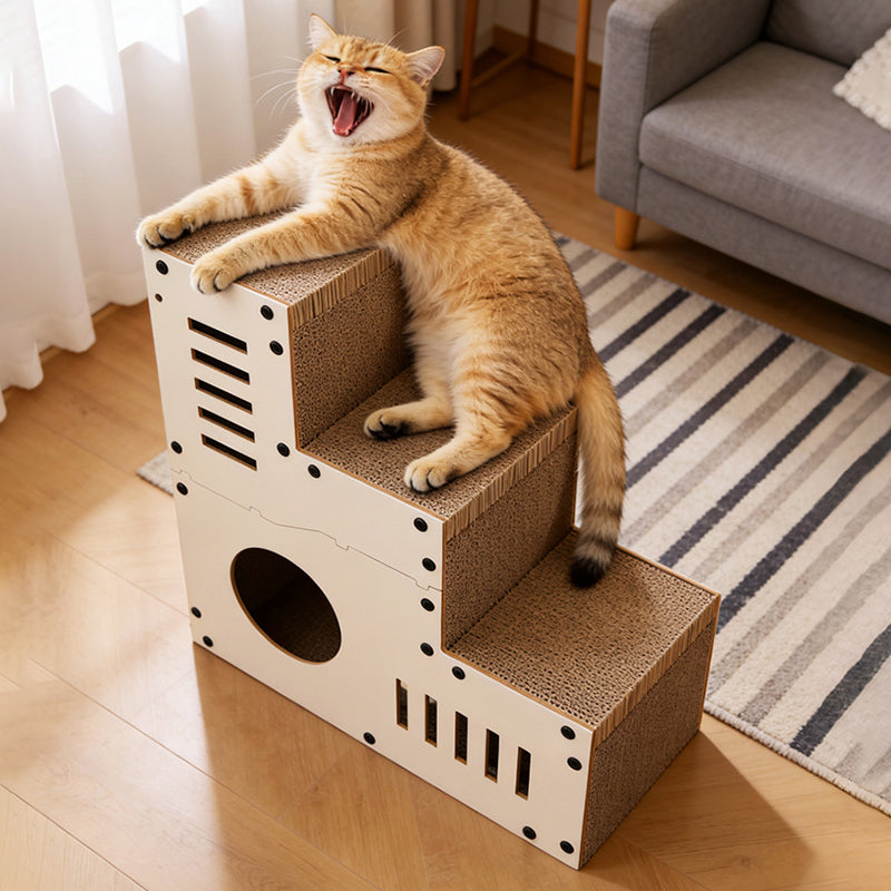 Minimalist Rectangular Cat Bed