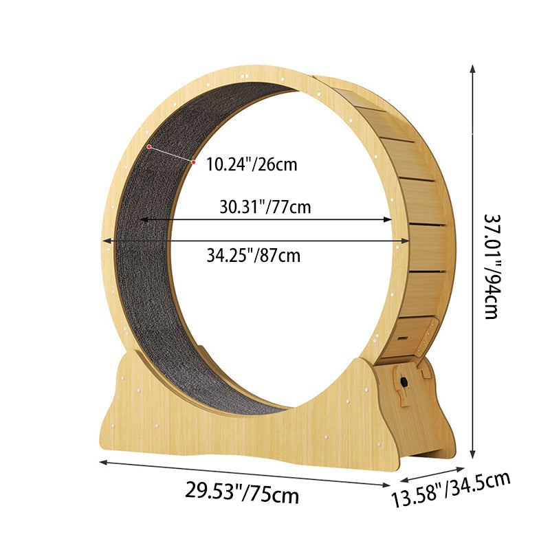 Minimalist Round Cat Scratcher