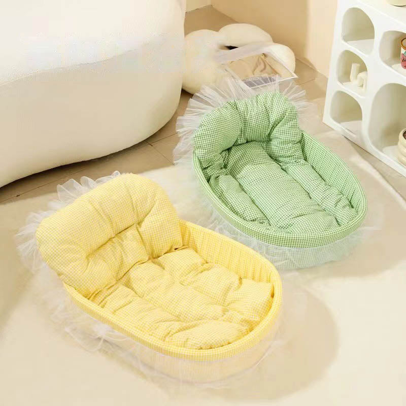 Minimalist Oval Cat Bed