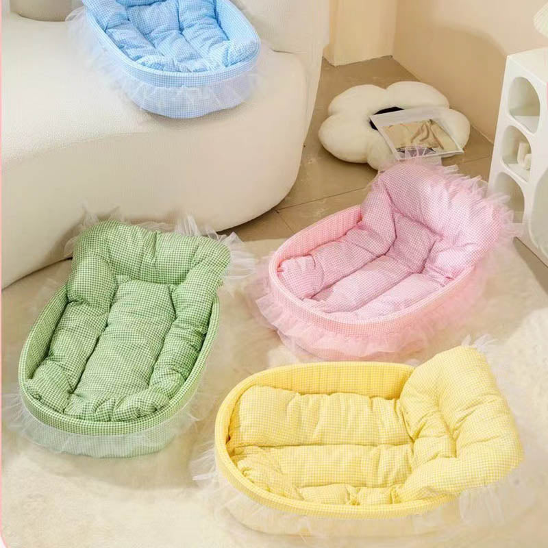 Minimalist Oval Cat Bed
