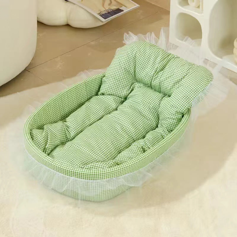 Minimalist Oval Cat Bed
