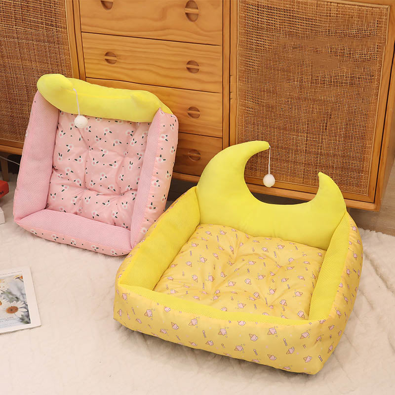 Contemporary Moon Cat Bed