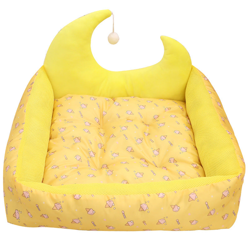 Contemporary Moon Cat Bed