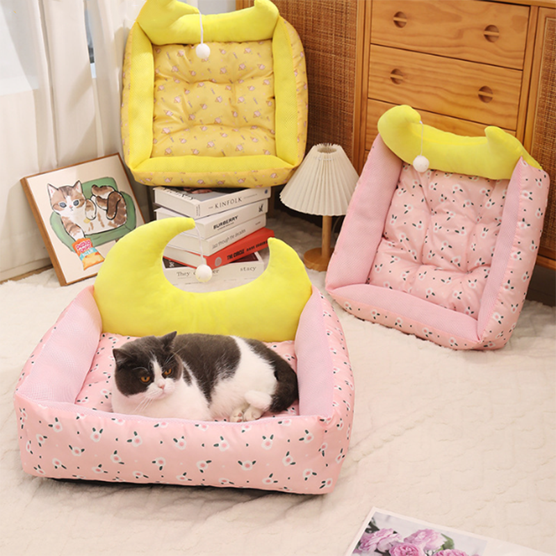 Contemporary Moon Cat Bed