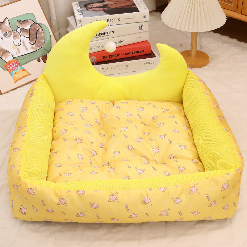 Contemporary Moon Cat Bed