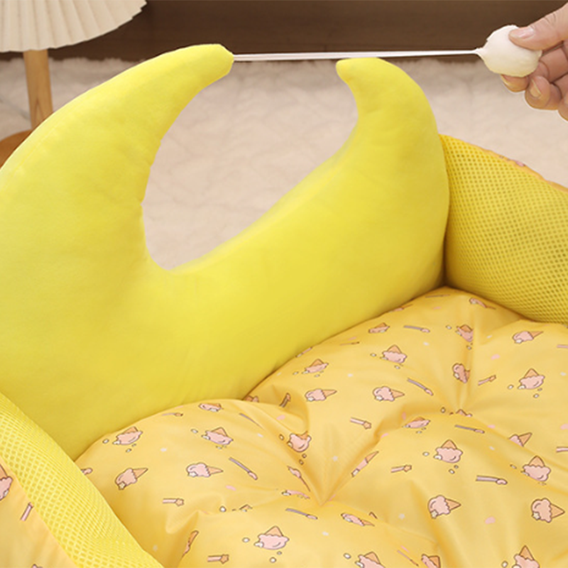 Contemporary Moon Cat Bed