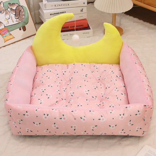 Contemporary Moon Cat Bed