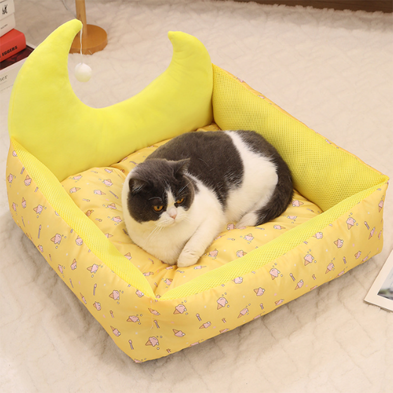 Contemporary Moon Cat Bed