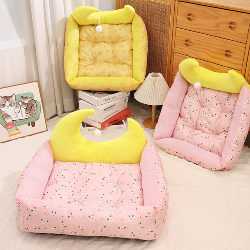 Contemporary Moon Cat Bed