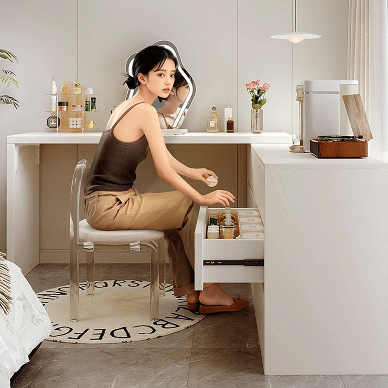 Minimalist Rectangular Makeup Vanity