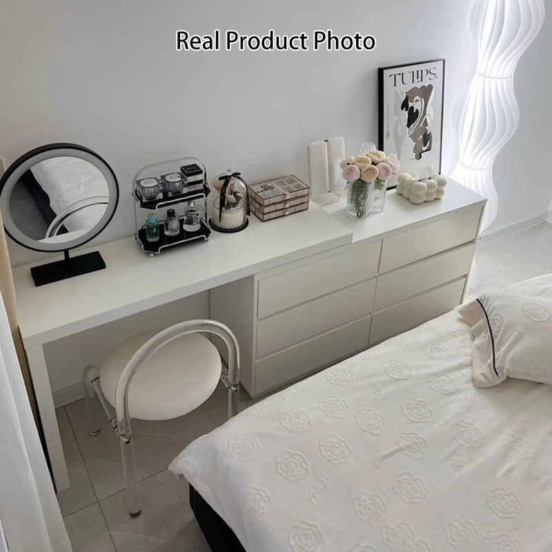 Minimalist Rectangular Makeup Vanity